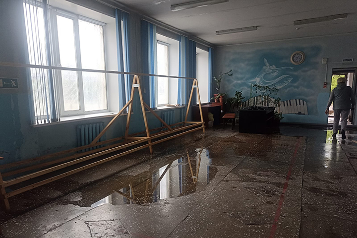 Затопило актовый зал, библиотеку и не только - Минкульт Хакасии прокомментировал ЧП в селе Зеленое